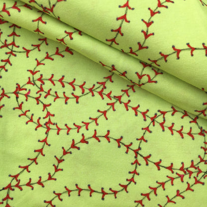 yellow series printed fabric