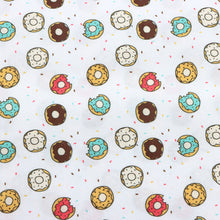 Load image into Gallery viewer, donuts printed fabric

