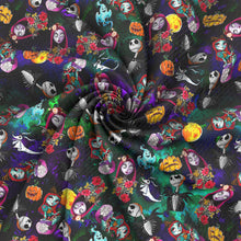 Load image into Gallery viewer, halloween jack skellington a nightmare before christmassally pumpkin fabric
