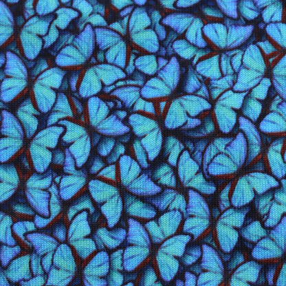 butterfly printed fabric