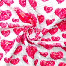 Load image into Gallery viewer, valentines day pink series heart love printed fabric
