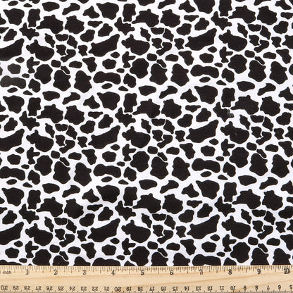 cow pattern printed fabric