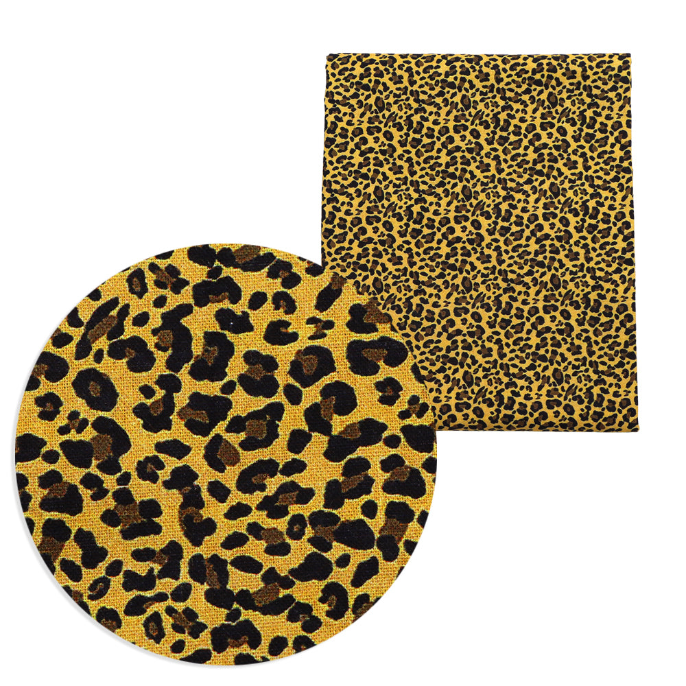 leopard cheetah printed fabric