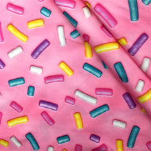 Load image into Gallery viewer, sprinkles donuts candy sweety printed fabric
