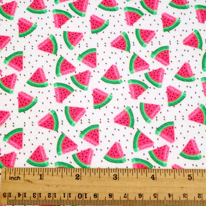 watermelon fruit printed fabric