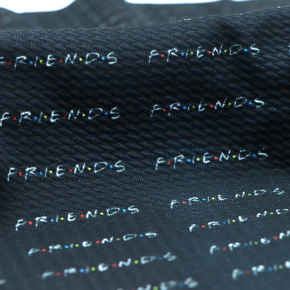 black series printed fabric