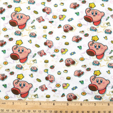 Load image into Gallery viewer, star starfish cake cupcake ice cream popsicle game game console printed fabric
