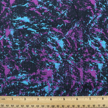 Load image into Gallery viewer, paint splatter purple series black series camouflage camo printed fabric
