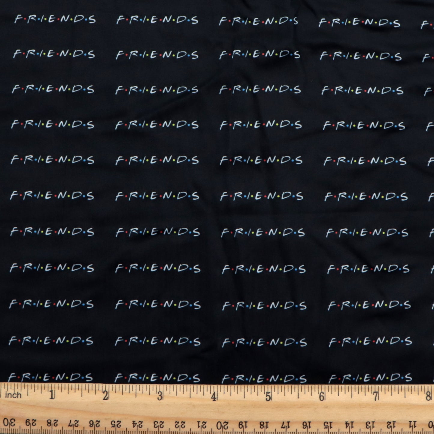 black series printed fabric