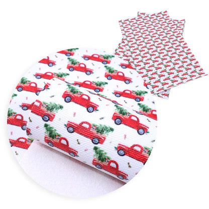 christmas day printed fabric