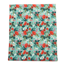 Load image into Gallery viewer, flower floral leaf leaves tree printed fabric
