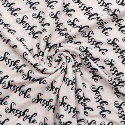 stripe dots spot pink series printed fabric