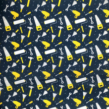 Load image into Gallery viewer, pattern household gadgets hammer printed fabric

