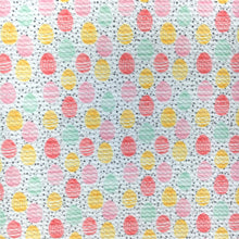 Load image into Gallery viewer, dots spot easter bunny printed fabric
