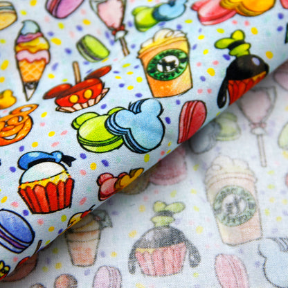 food printed fabric