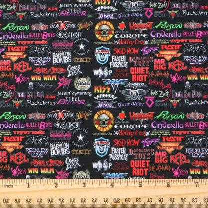 gun flower floral printed fabric