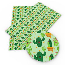 Load image into Gallery viewer, the cactus printed fabric
