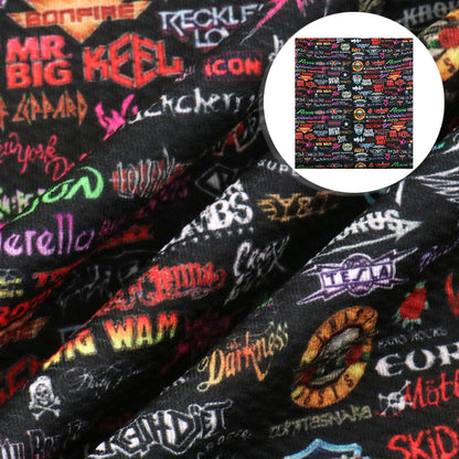 gun flower floral printed fabric