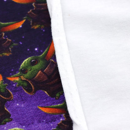 purple series printed fabric