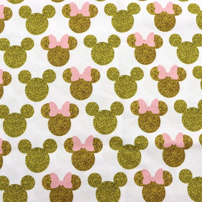 gold series printed fabric