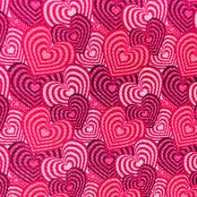 Load image into Gallery viewer, heart love valentines day pink series printed fabric
