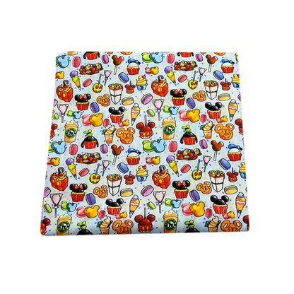 food printed fabric