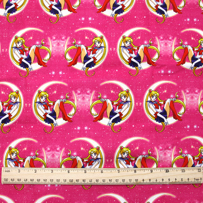 red series printed fabric