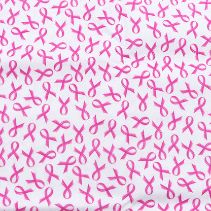 breast cancer printed fabric