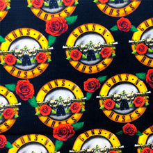 Load image into Gallery viewer, black series gun printed fabric
