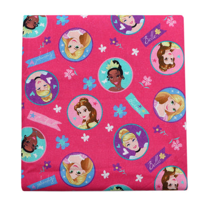 flower floral pink series printed fabric