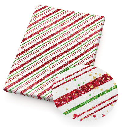 stripe christmas day star starfish printed fabric