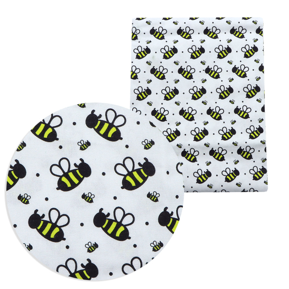 bee dots spot fabric