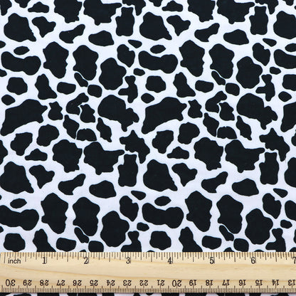 cow pattern printed fabric