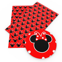Load image into Gallery viewer, dots spot red series printed fabric
