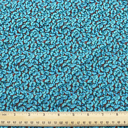 butterfly printed fabric