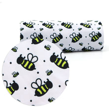 Load image into Gallery viewer, bee dots spot fabric
