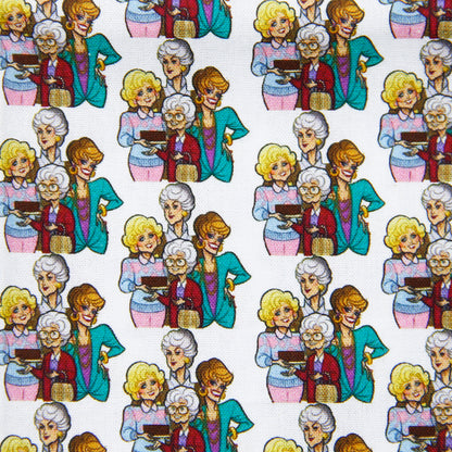 grandma printed fabric