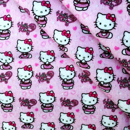 pink series printed fabric