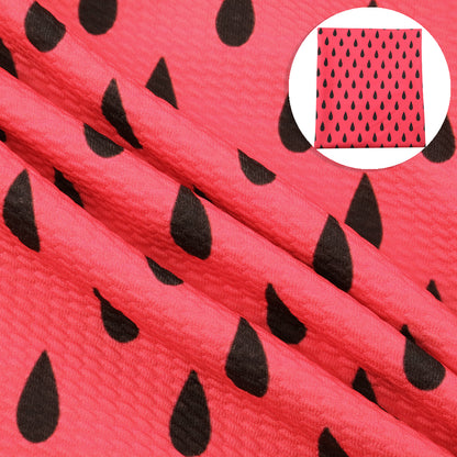watermelon printed fabric