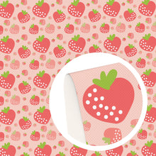 Load image into Gallery viewer, Strawberry Theme Printed Fabric
