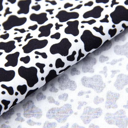 cow pattern printed fabric