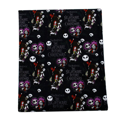 heart love printed fabric