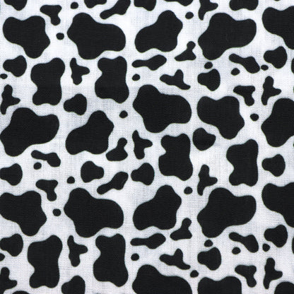 cow pattern printed fabric