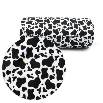 cow pattern printed fabric
