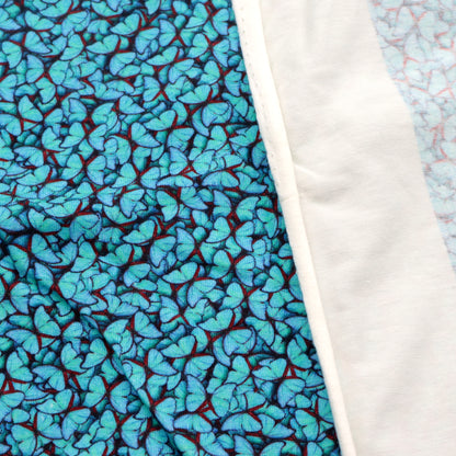 butterfly printed fabric