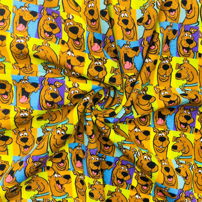 dog puppy printed fabric