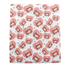 Load image into Gallery viewer, nurses doctor health heart love dots spot printed fabric
