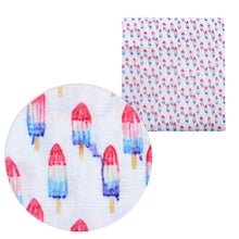 Load image into Gallery viewer, Independence Day (4 of july) Theme Printed Fabric
