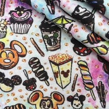 Load image into Gallery viewer, dole whip cake cupcake ice cream popsicle printed fabric
