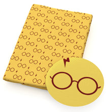 Load image into Gallery viewer, lightning yellow series glasses printed fabric
